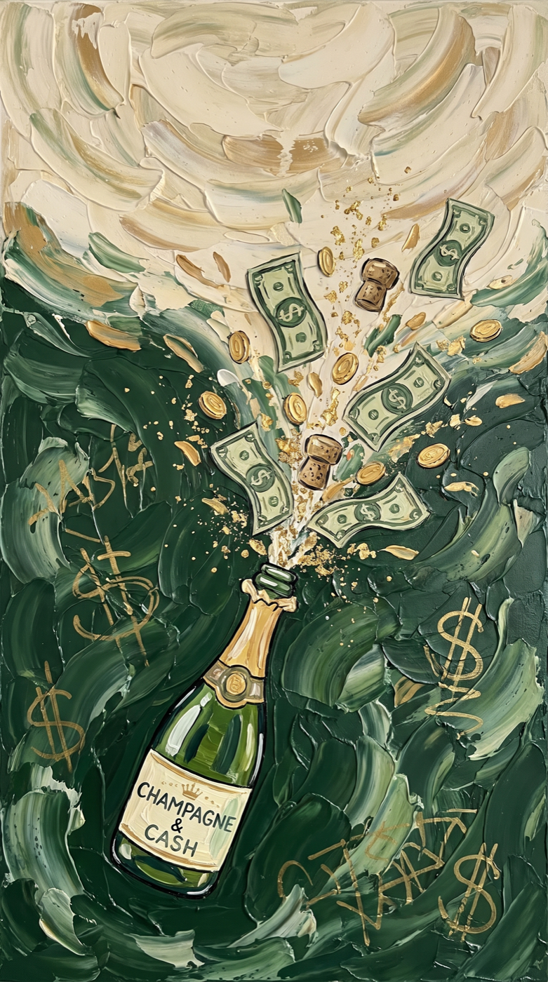 Champagne & Cash